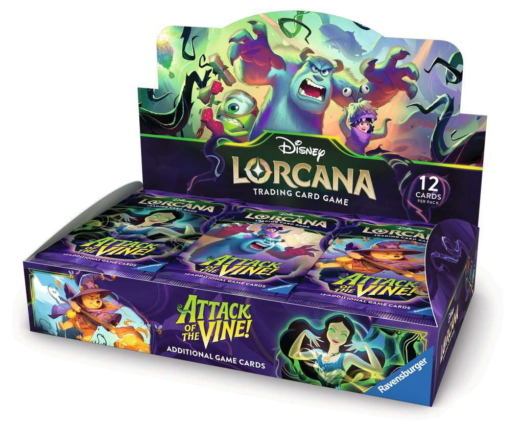 VOORVERKOOP Disney Lorcana - Attack of the Vine! Boosterbox (24 boosters)