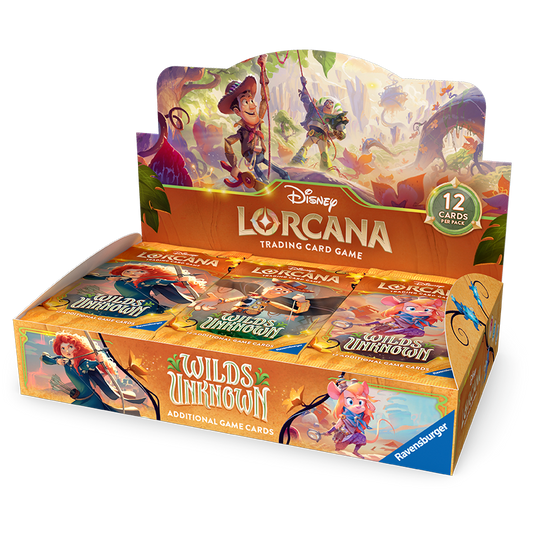 Disney Lorcana - Wilds Unknown Boosterbox (24 boosters)